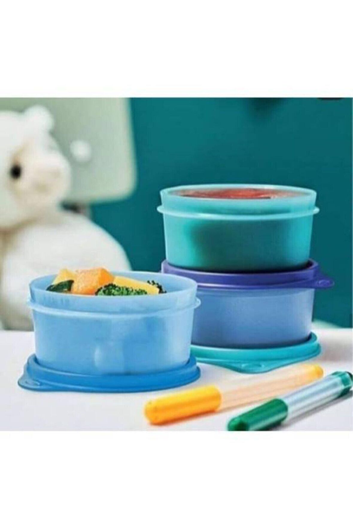 Tupperware Şeker Üçüzler 250 Ml 3 Lü