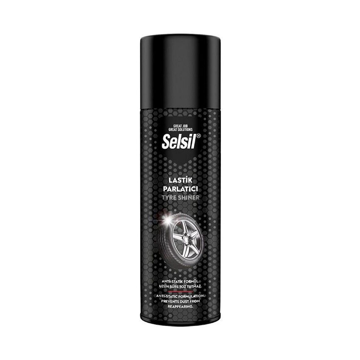 Selsil Lastik Parlatma ve Temizleme Spreyi 500 ml.