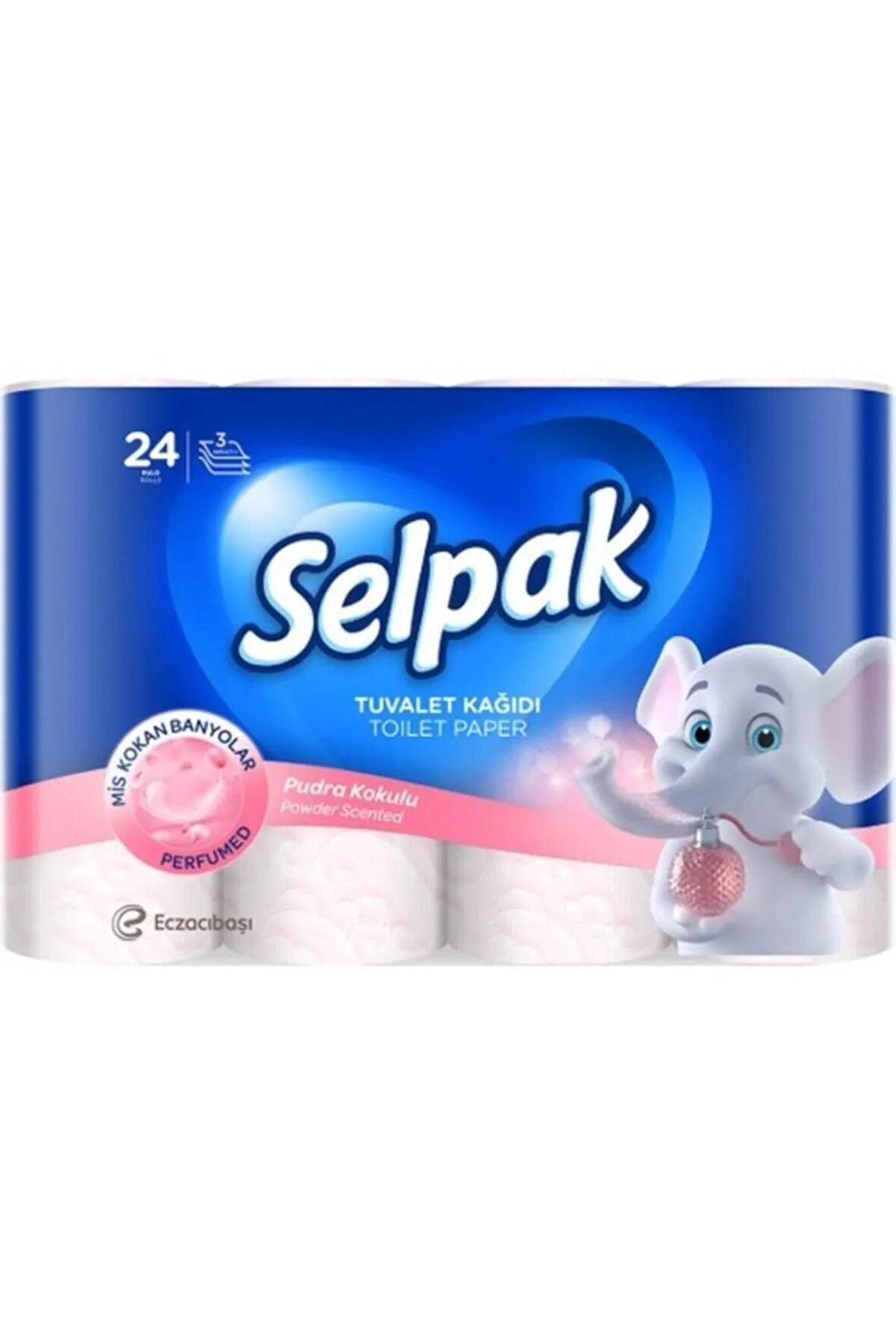 Selpak Tuvalet Kağıdı 24'lü Pudra Kokulu
