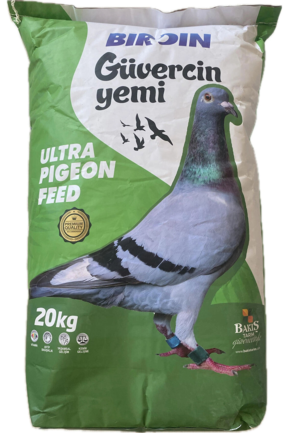 Şenler Zahire - Bırdın Ultra Güvercin Yemi - 20 Kg