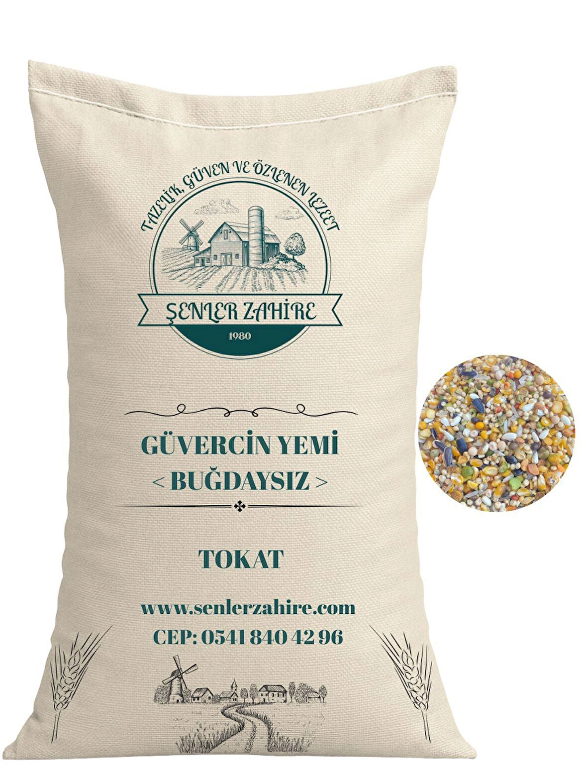 Güvercin Yemi – Buğdaysız Özel Karışım – 5 Kg