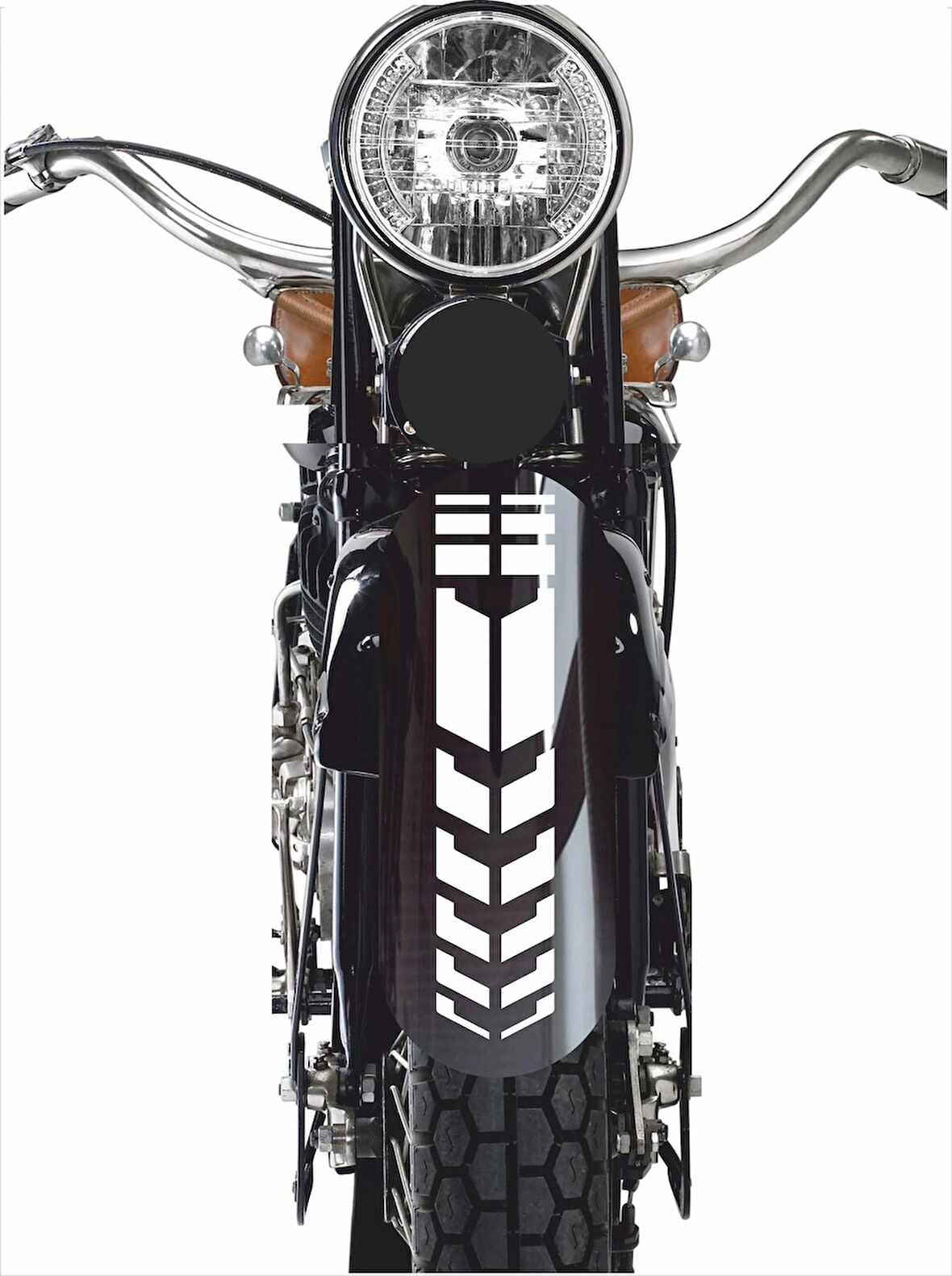 35 x 5 cm Motor Çamurluk Araç Şerit Sticker V1