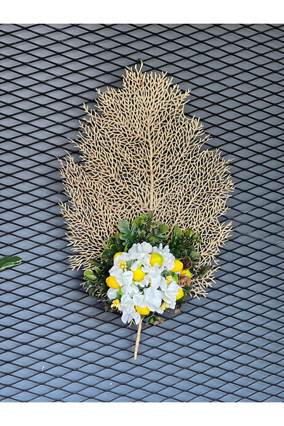 Yapay Çiçekli Amerikan Servis No:2 - 57 x 50 cm