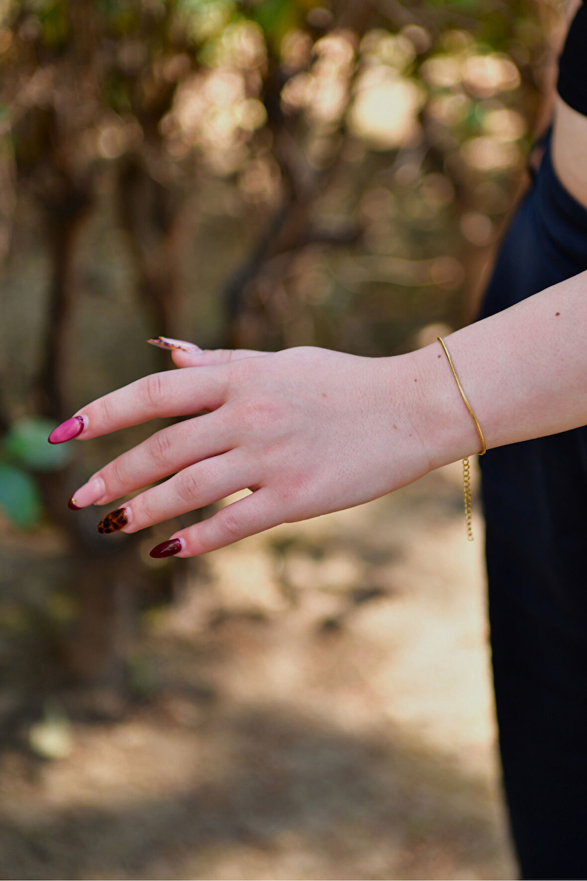 Yılan Model Unisex Çelik Zincir Bileklik