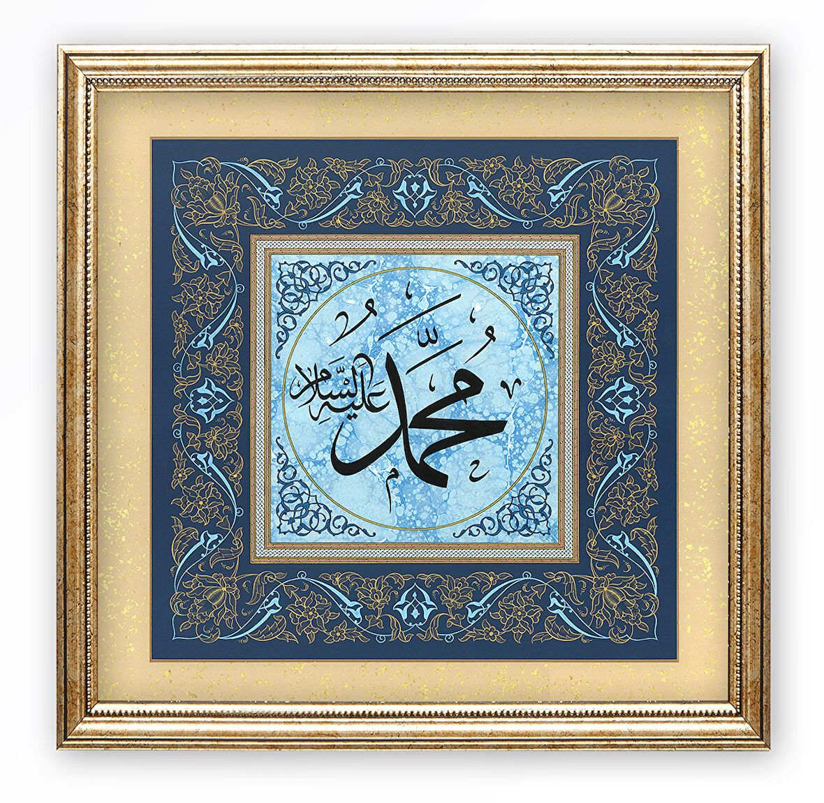 Sinan Grafik İslami Tablo Muhammed s.a.v. Hüsn-i Hat Levha STN-S109