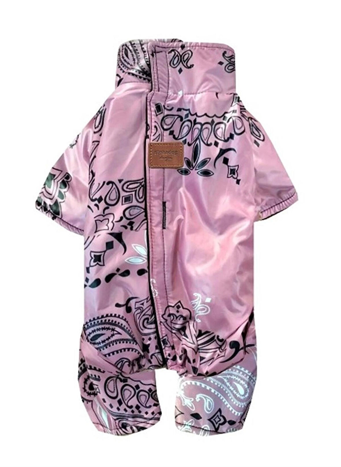 Alphadog Shawl Polarlı Küçük Irk Köpek Yağmurluk Tulumu