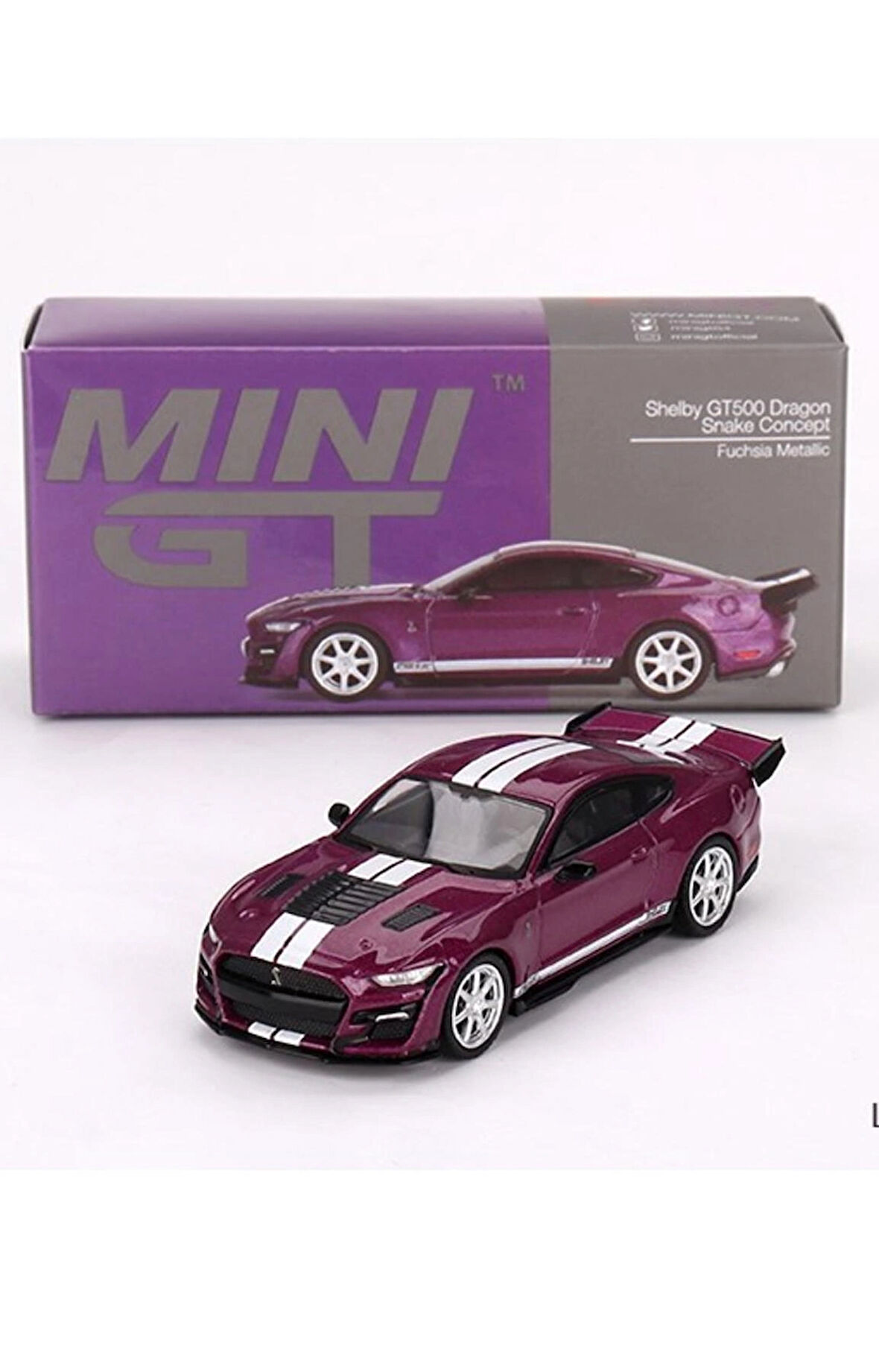 Mini Gt 1:64 Shelby GT500 Dragon Snake Concept Fuchsia Metallic