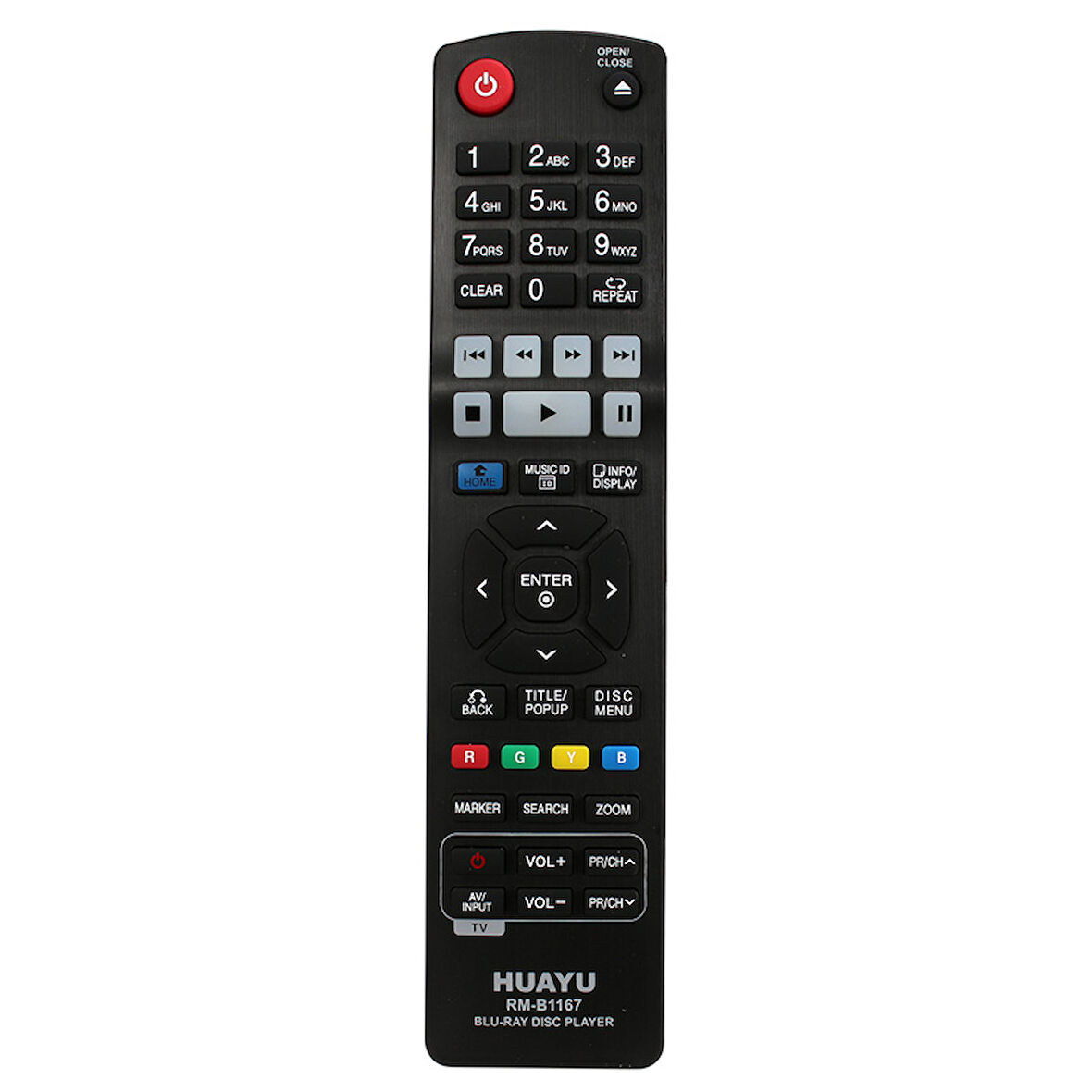 KL RM-B1167 LG BLU-RAY DVD KUMANDASI (4593)