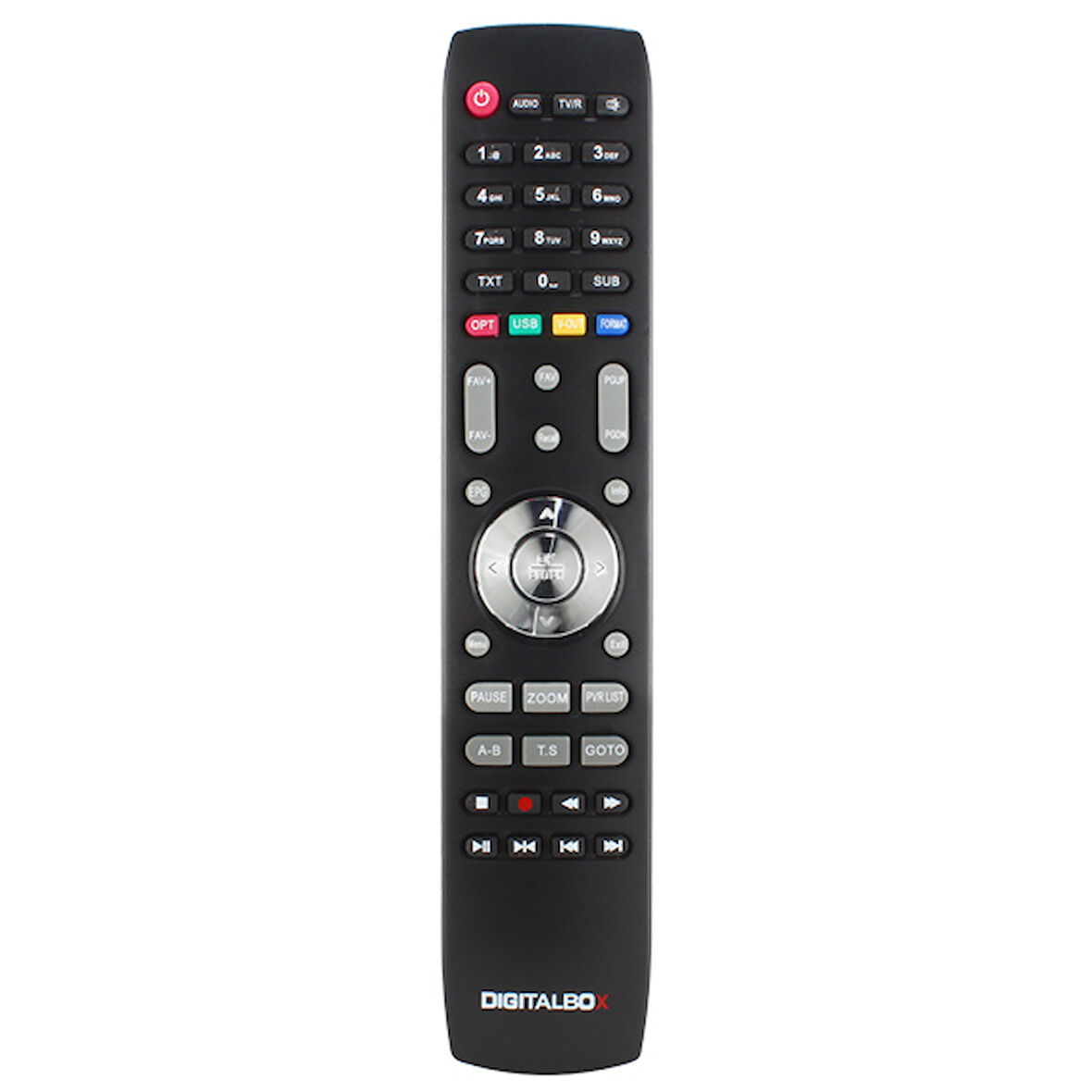 HUAYU KR DIGITALBOX ALMAN MODELİ HD UYDU KUMANDA (4593)