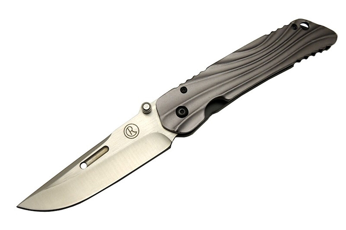 Lanmark Umnumzaan T 50 Gri Kamp Çakı 22,5cm - Manuel, Oluklu