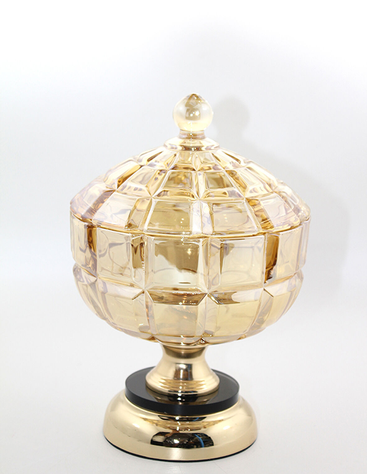 Kapaklı Cam Şekerlik Model 2