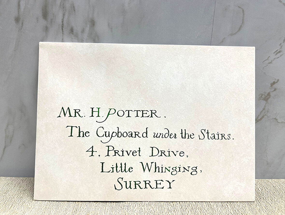 Harry Potter Davet Mektubu 10'Lu