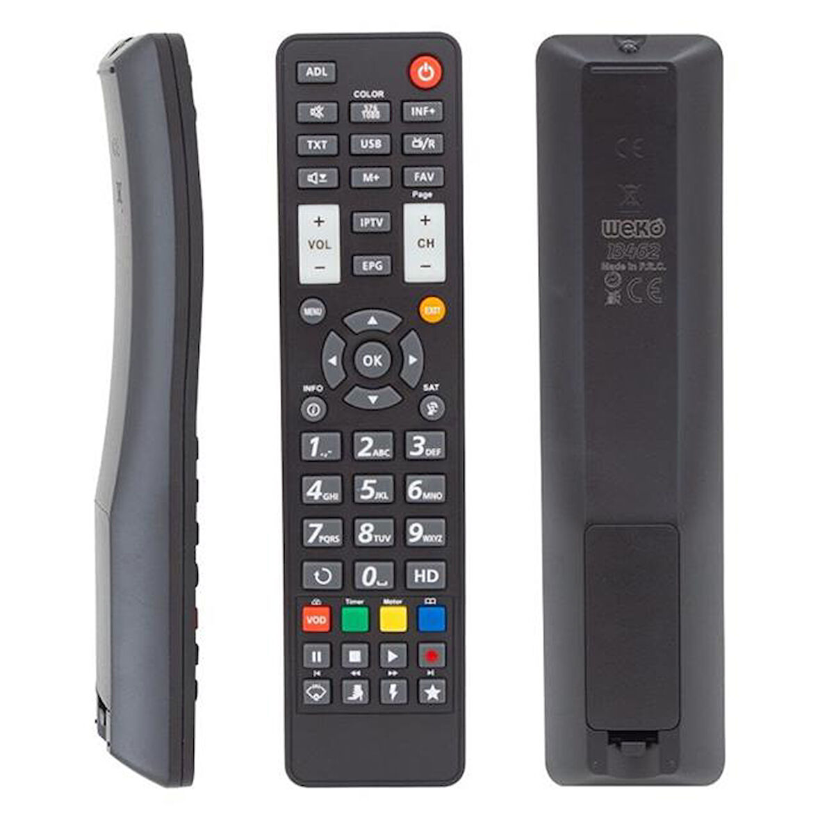 Weko 2000 Hd Machina Cx Ip Uydu Alıcı Kumandası