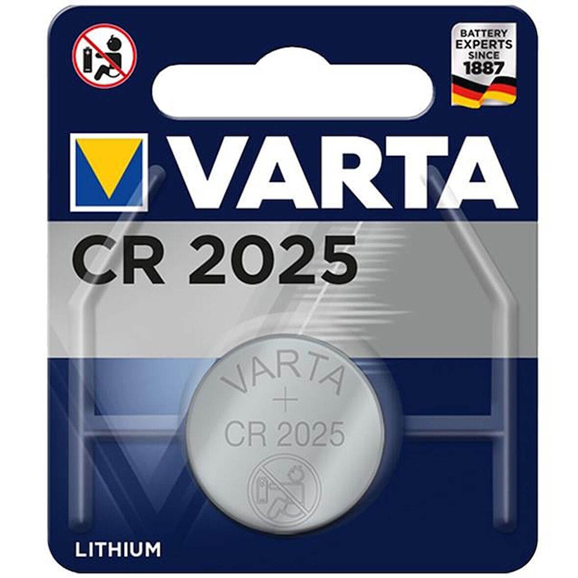 Cr 2025 3 Volt Tekli Lityum Pil