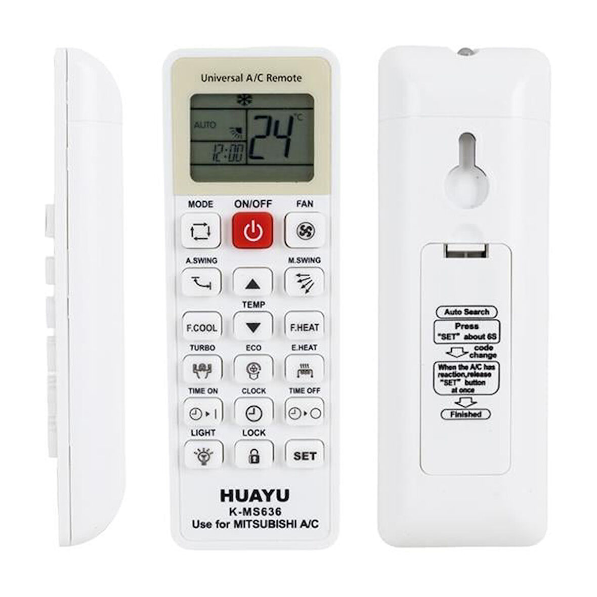 Mitsubishi K-Ms636 Universal Akıllı Klima Kumandası