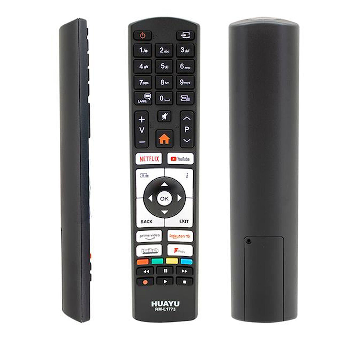 Huayu Rm-L1773 Netflix-Youtube-Prime Vide Tuşlu Universal Lcd Led Tv Kumandası