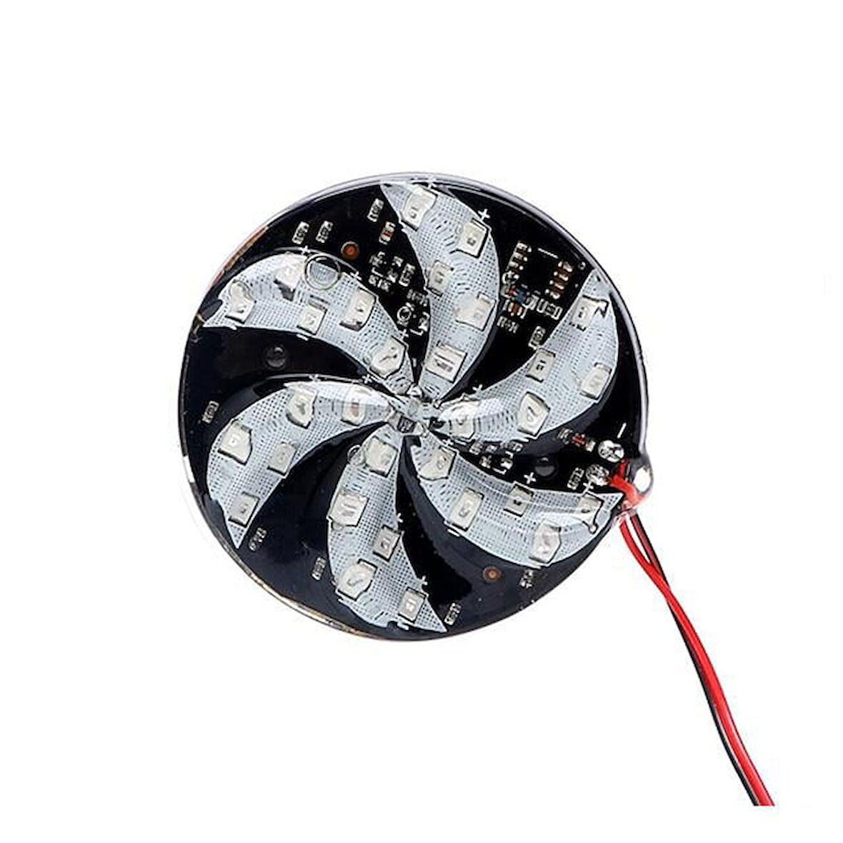 Pm-18642 Elektrikli Led İşaret Cihazı Dc12V Döner İşaret Tekli