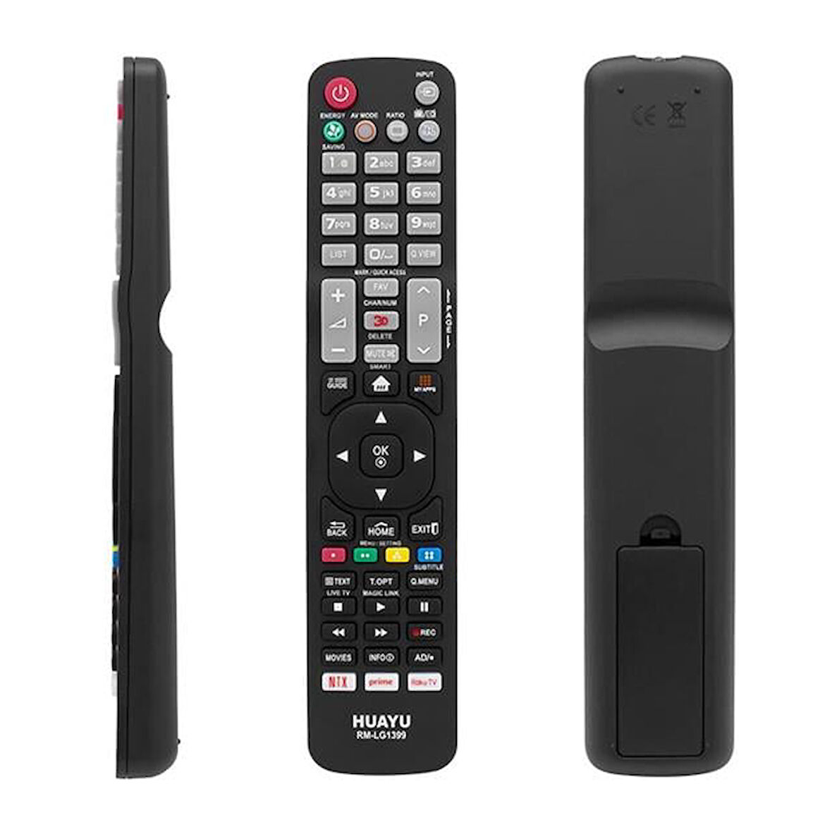 Huayu Rm-Lg1399 Netflıx- Prıme Vıdeo Tuşlu Unıversal Lcd-Led Tv Kumanda