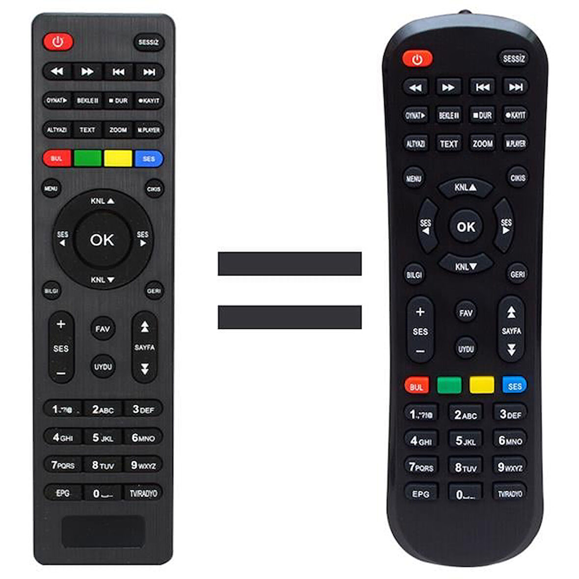 Mersat Vip Full Hd Uydu Alıcı Kumandası