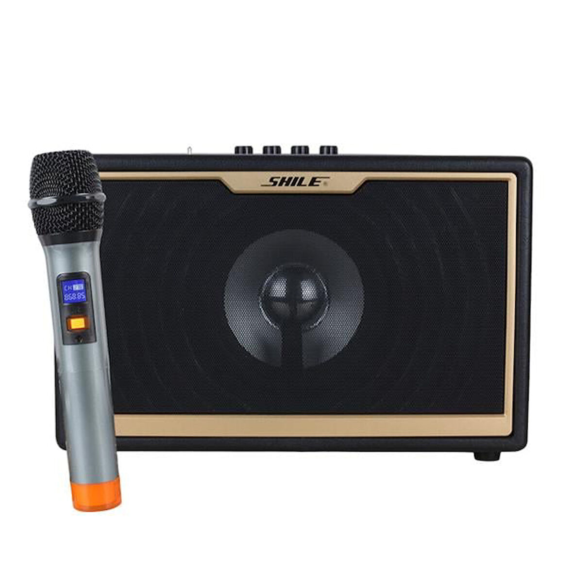 Shile Sd-1 El Mikrofonlu Kumandalı Usb/Sd/Bt Portatif Hoparlör