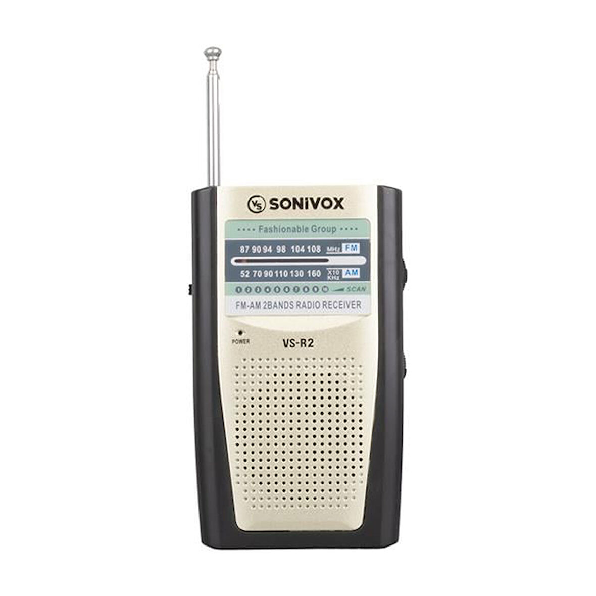 Sonivox Vs-R2 Analog Radyo Krem Renk