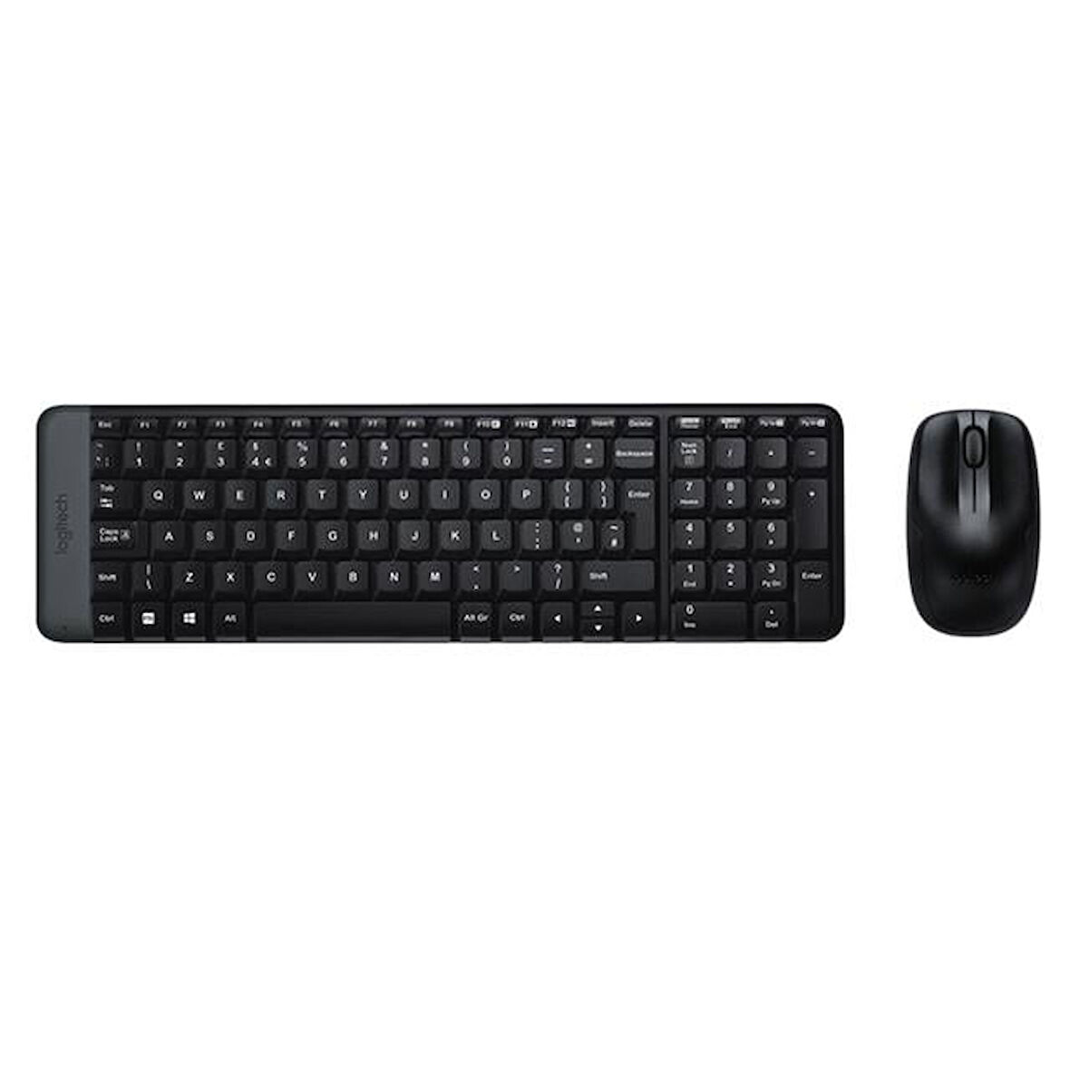 Mk220 Q Tr Siyah Kablosuz Klavye Mouse Set