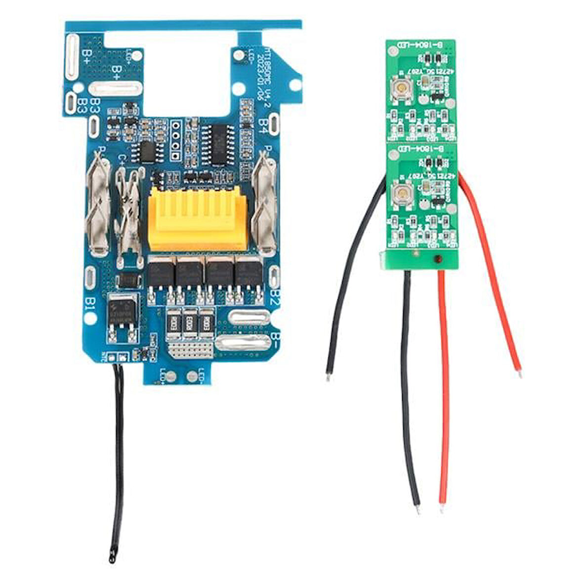 Weko Wk-22491 Makita Matkap Bataryası İçin 18V Işık Göstergeli Bms Şarj Deşarj Koruma Devresi