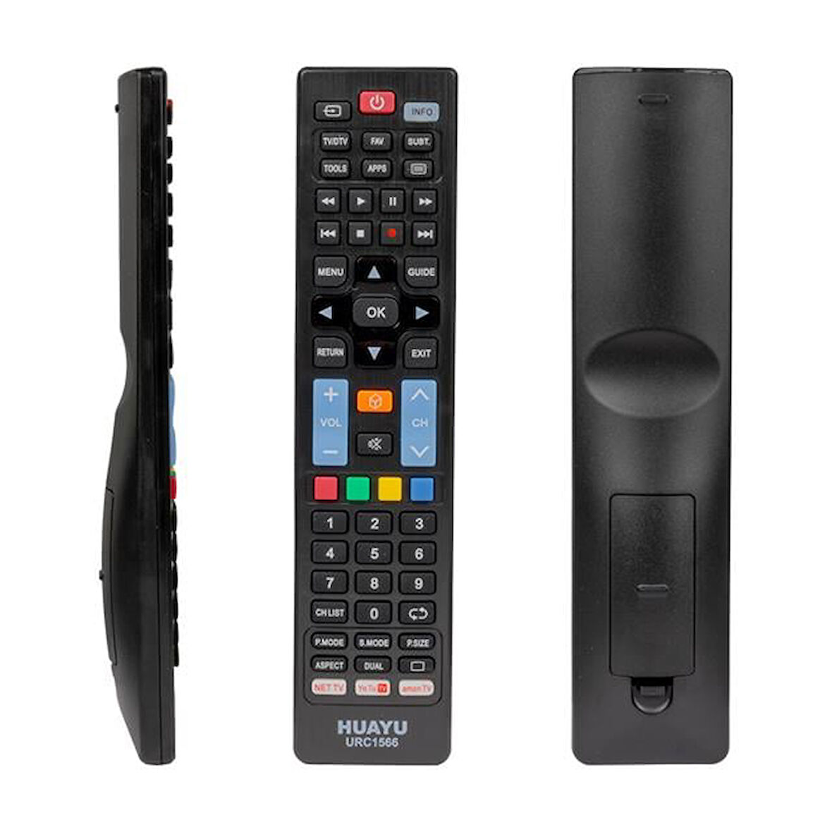 Huayu Urc1566 5In1 Panasonic-Samsung-Philips-Sony-Lg Universal Lcd-Led Tv Kumanda