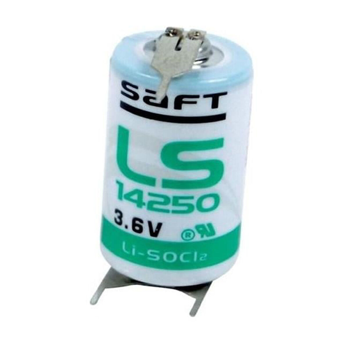 Saft Pil Kısa Puntalı 14250 Lityum 3.6V Lı-Socı2
