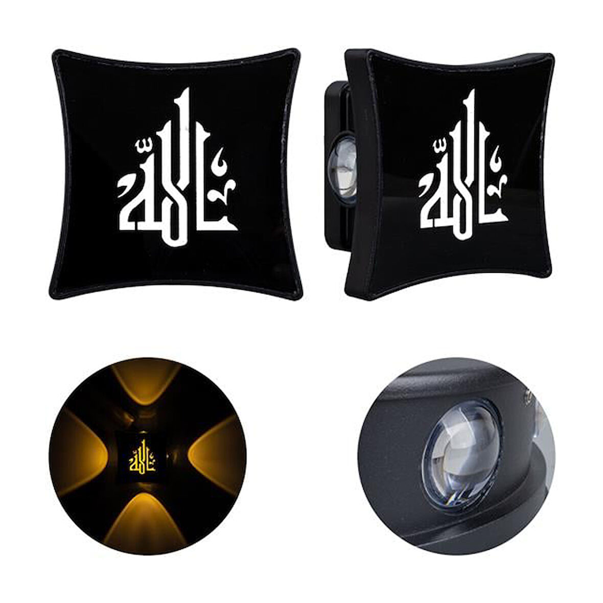 Pm-24450 3000K Allah Dekoratif Led Duvar Aplik