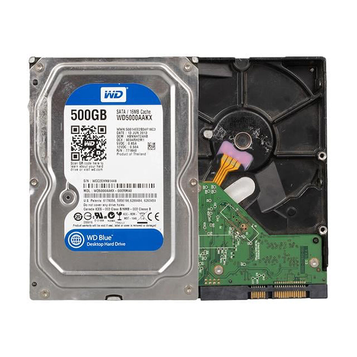 Western Digital Wd5000Azlx/Wd5000Aakx 500 Gb Refresh