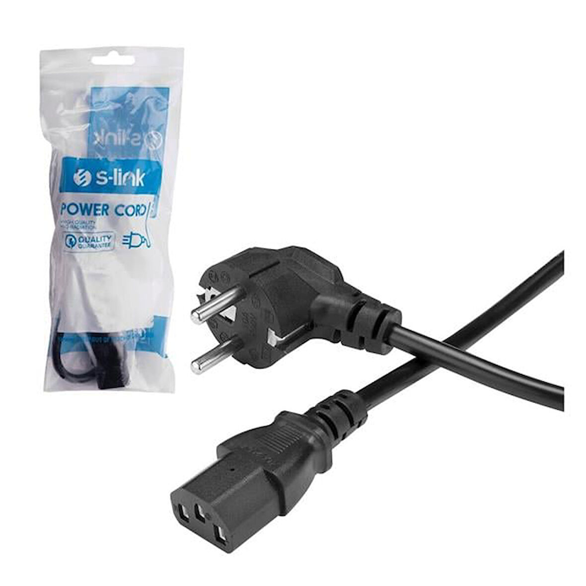 S-Link Sl-P151 50 Cm 3X0.5Mm Power Kablo