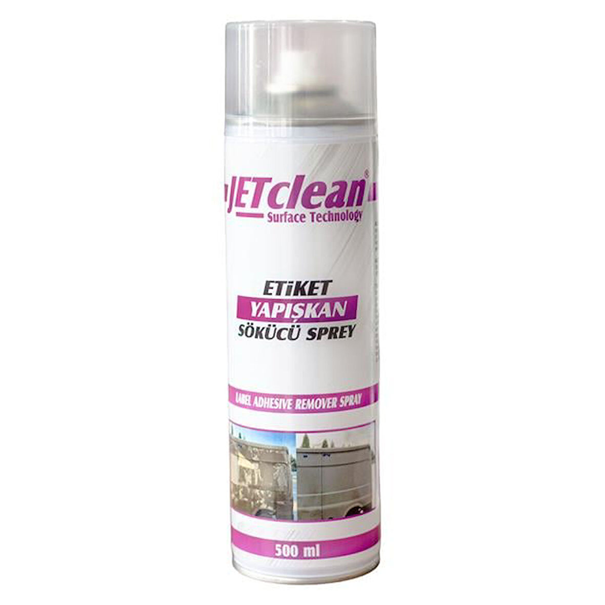 Jetclean Etiket Yapışkan Bant Sökücü Sprey 500Ml