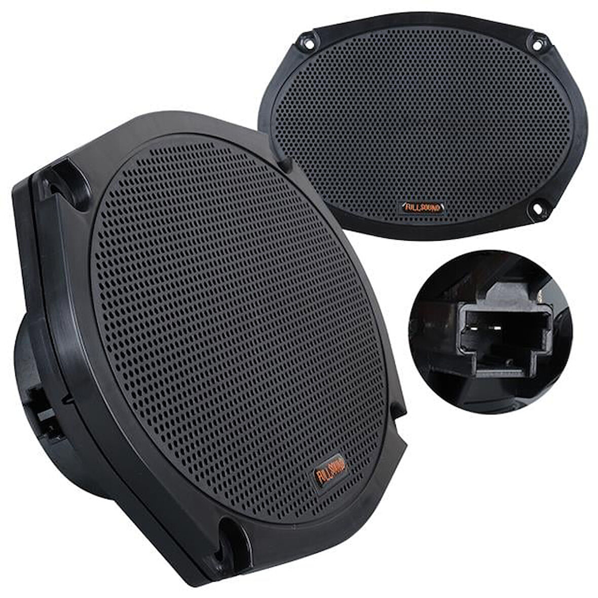 Fullsound K-6934 6X9'' 250 Watt 4 Ohm Oval Oto Hoparlör (2'Li Takım)