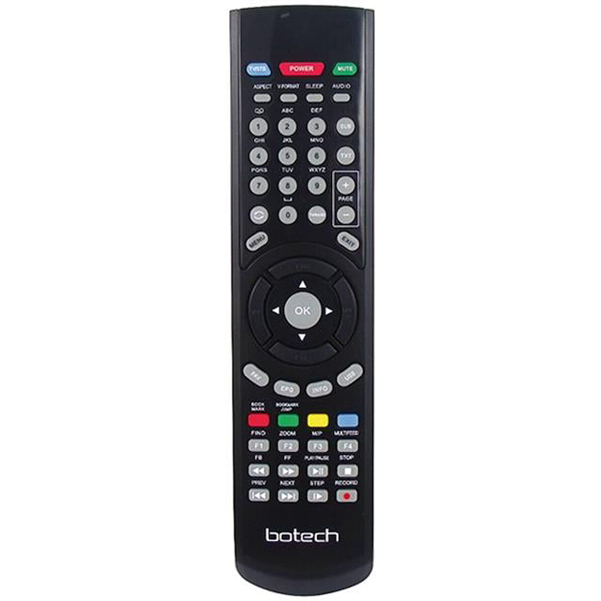 Botech Bc-9000 Hd Cıs/Usb/Pvr Uydu Alıcı Kumandası