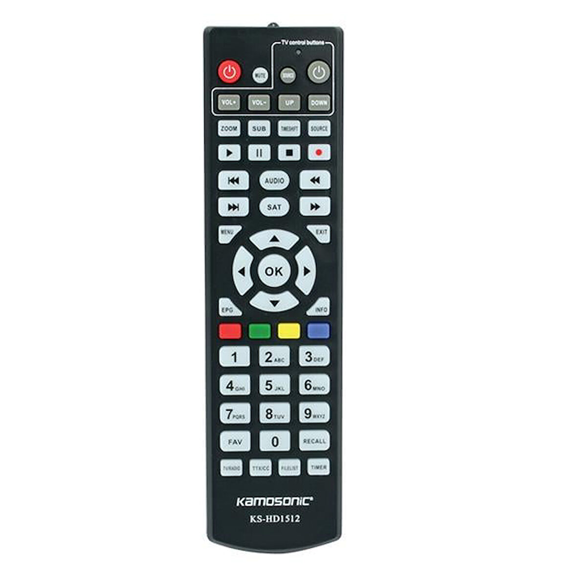 Kamosonic Ks-Hd1512 Full Hd Uydu Alıcı Kumandası