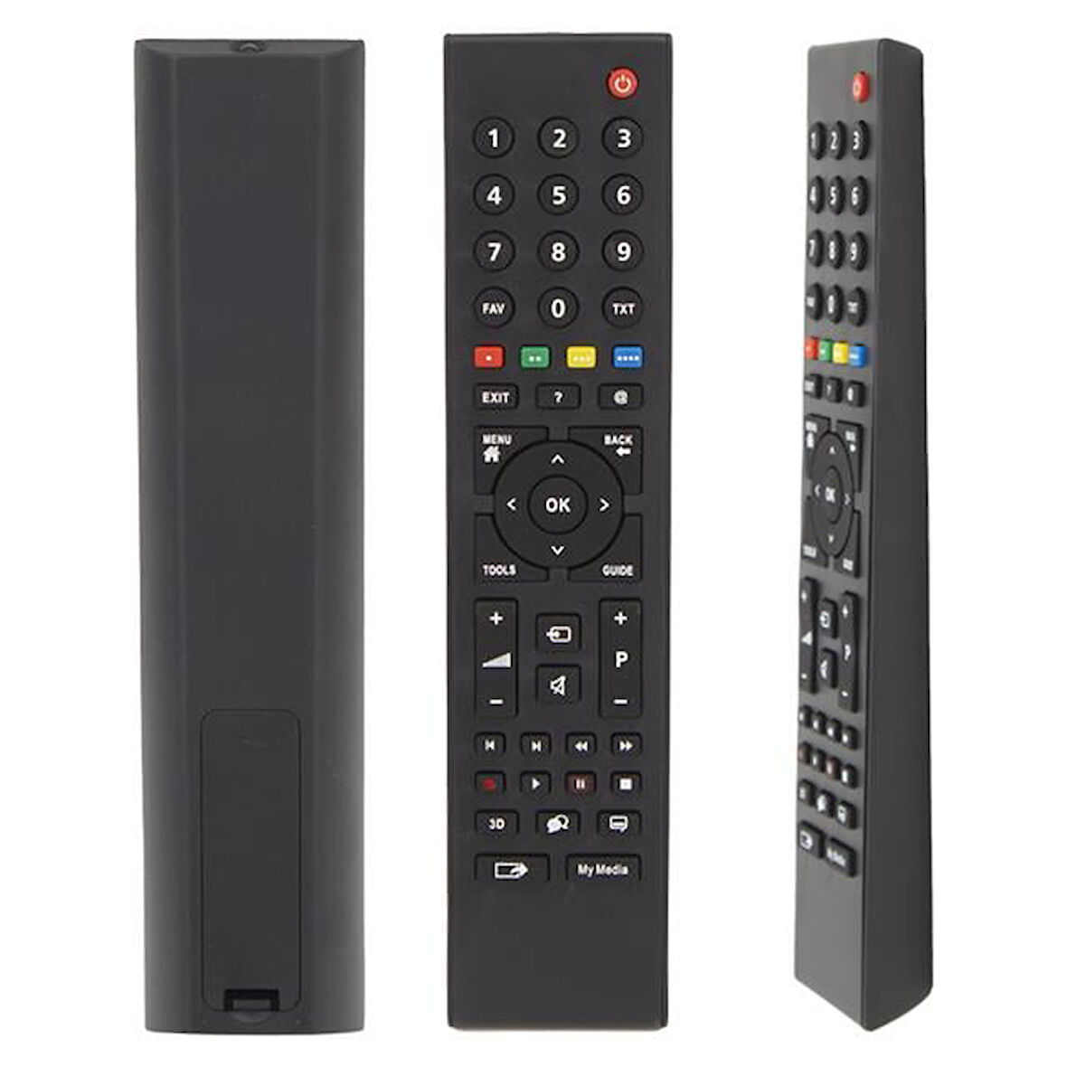 Arçelik-Beko 3D Tuşlu Lcd-Led Tv Kumanda (Rc3214802/01-Ts1187R-1)