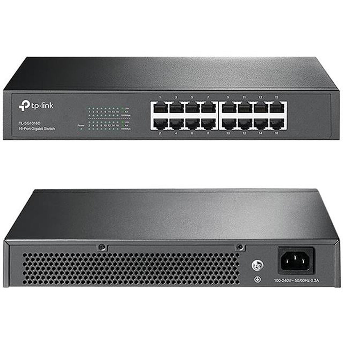 Tp-Link Tl-Sg1016D 16 Port Gigabit Ethernet Switch
