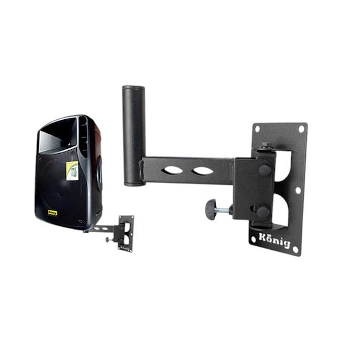 König K-201 Kabinli Hoparlör Askı Aparatı (30 Cm Hoparlör Sehpa)