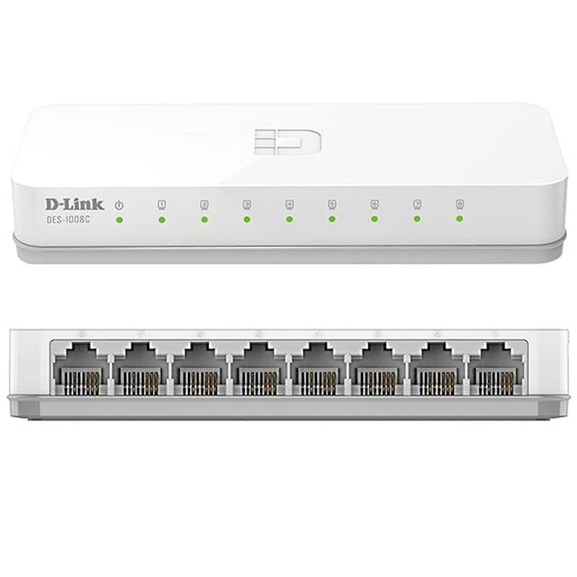 D-Link Des-1008C 10/100 Mbps 8 Port Ethernet Switch