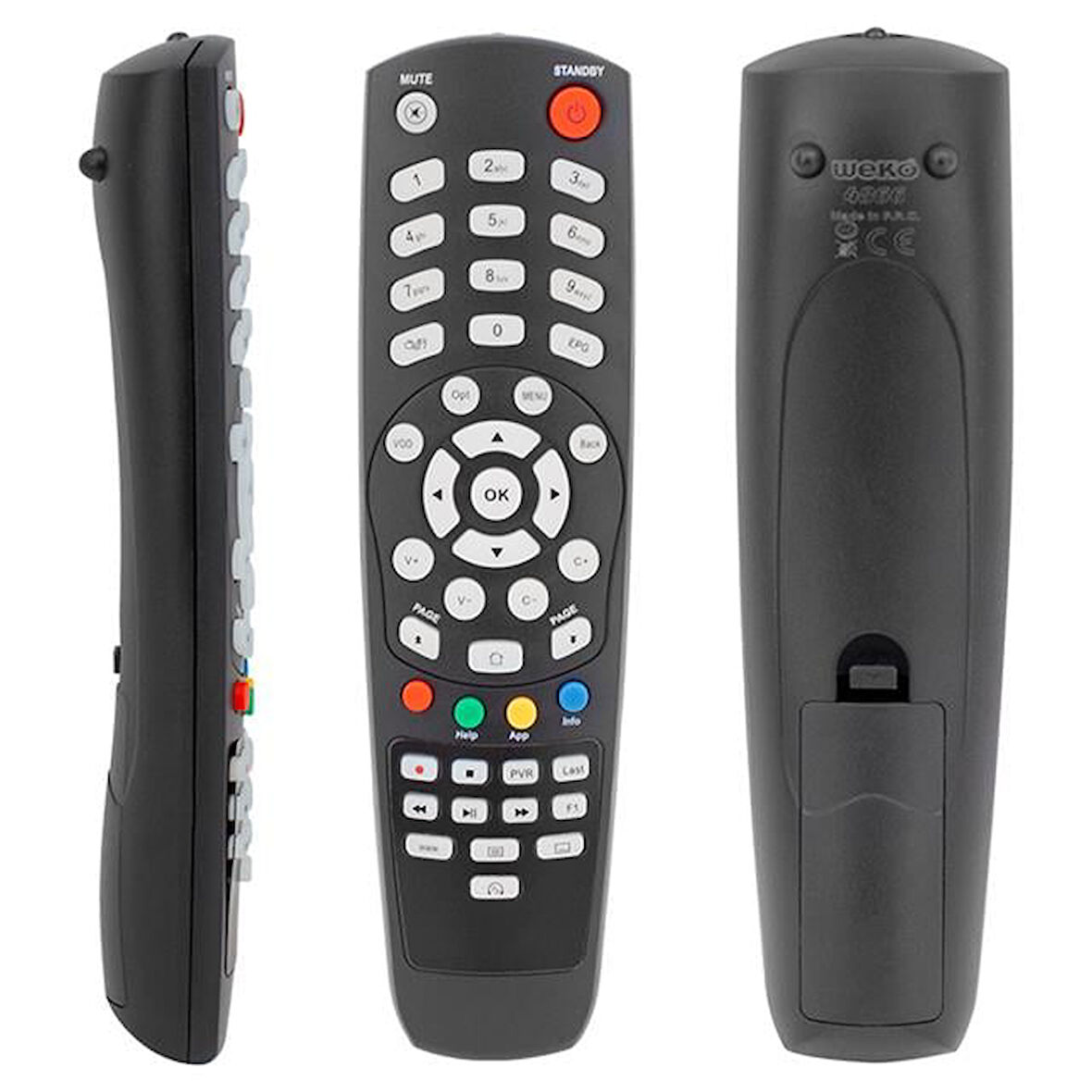 Ipko Box Uydu Alıcı Kumandası