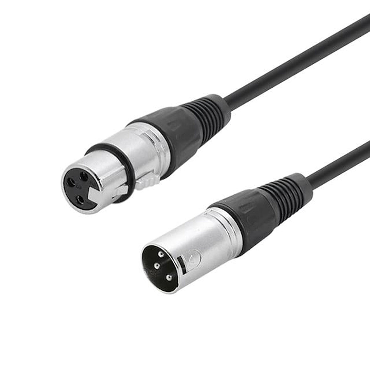 Fully G-526H Dişi Erkek Hazır 3 Metre Mikrofon Uzatma Kablosu