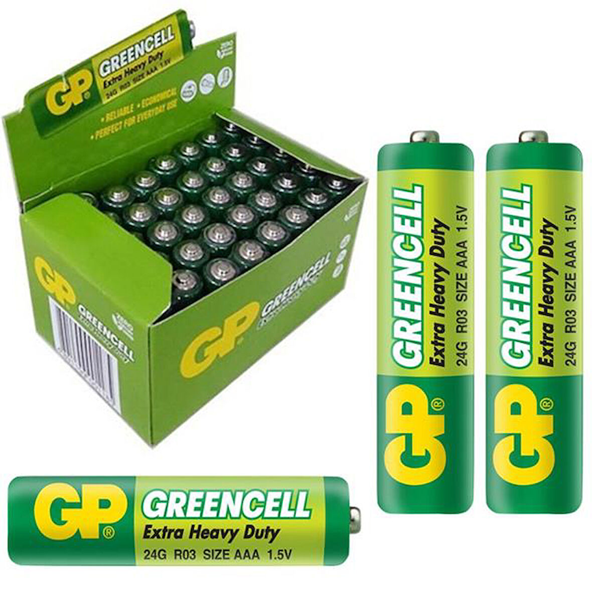 Gp 24G-2S2 Greencell Aaa 40'Lı İnce Kalem Pil