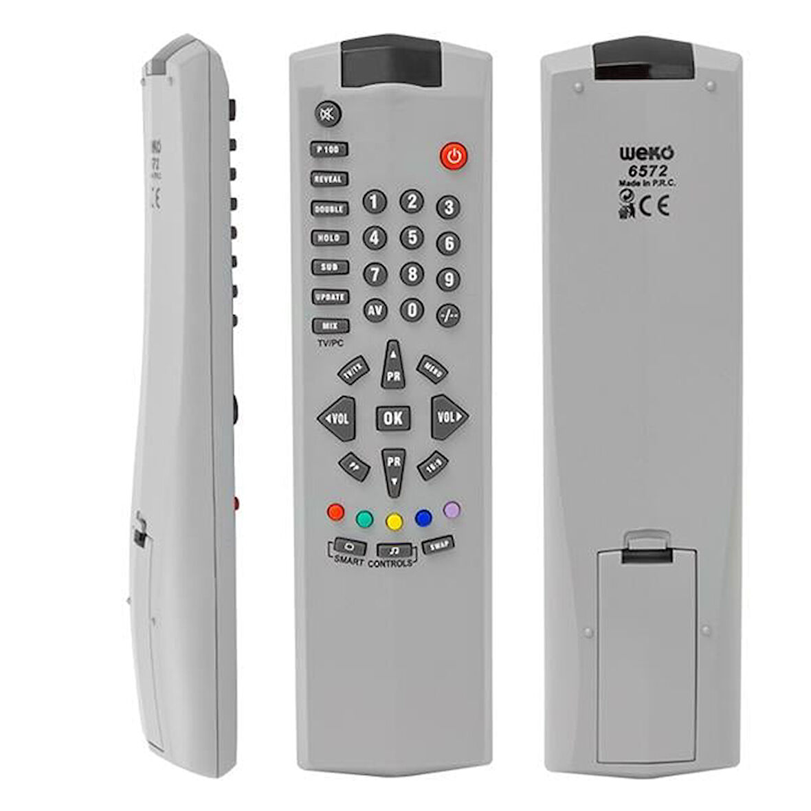 Arçelik-Beko 14.1 Şase Ok'Li Beyaz Tv Kumandası