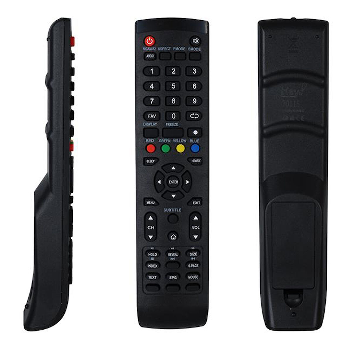 Tuşlu Küçük Kalıp Lcd Led Tv Kumandası