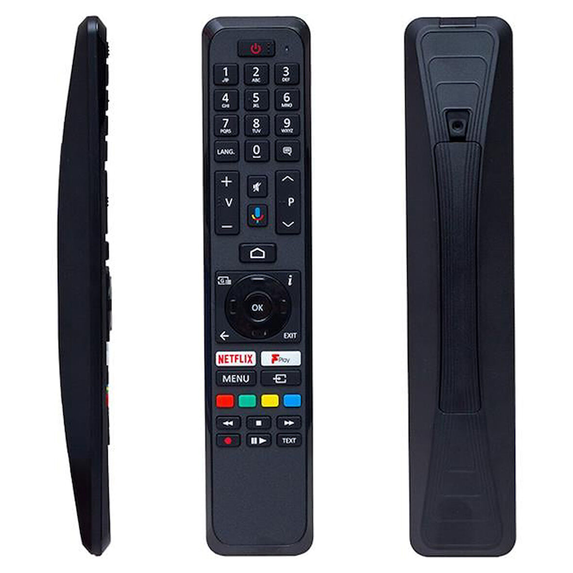 Rc 43161 Netflix-Play-Mikrofon Tuşlu Ses Komutlu Lcd-Led Tv Kumanda