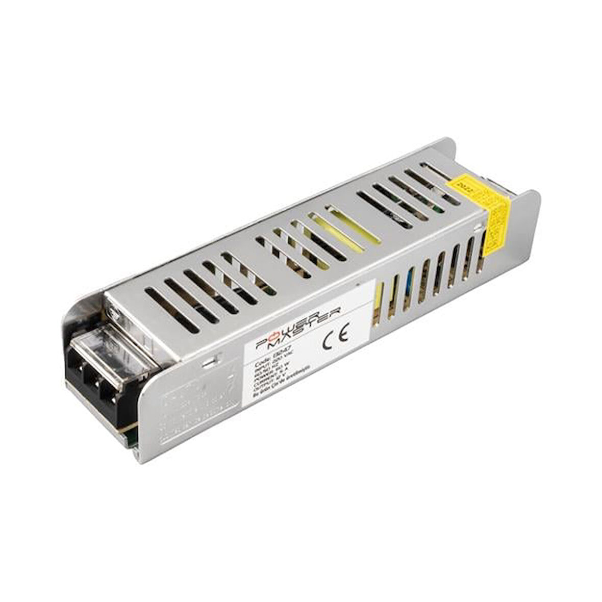 Pm-13247 12 Volt - 5 Amper Slım Kasa Metal Adaptör (158*40*30)