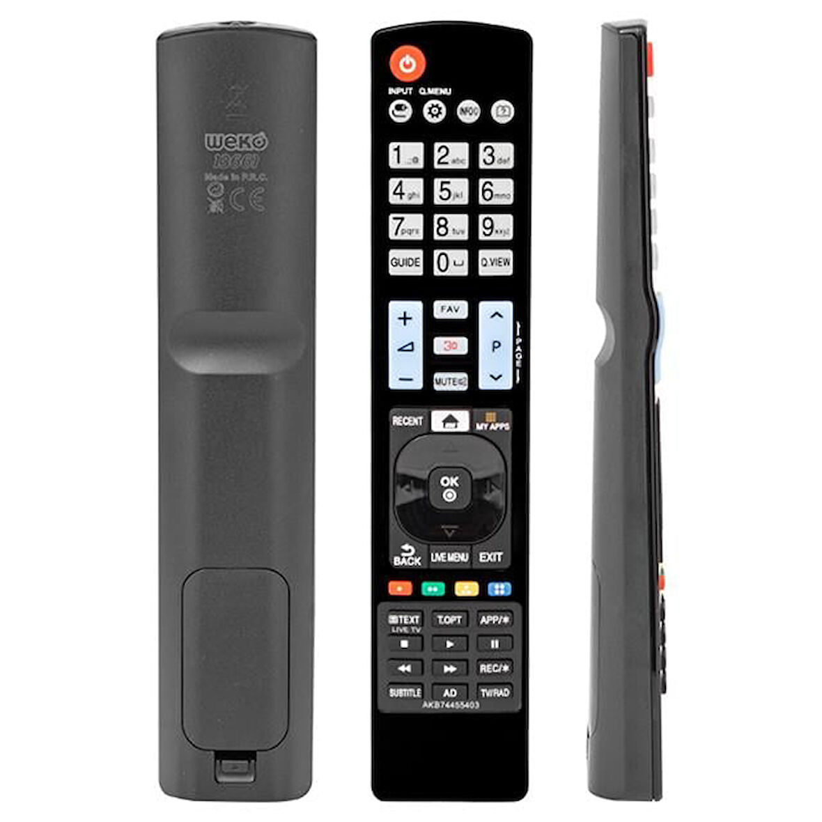 Universal My Apps Lcd Led Tv Kumandası