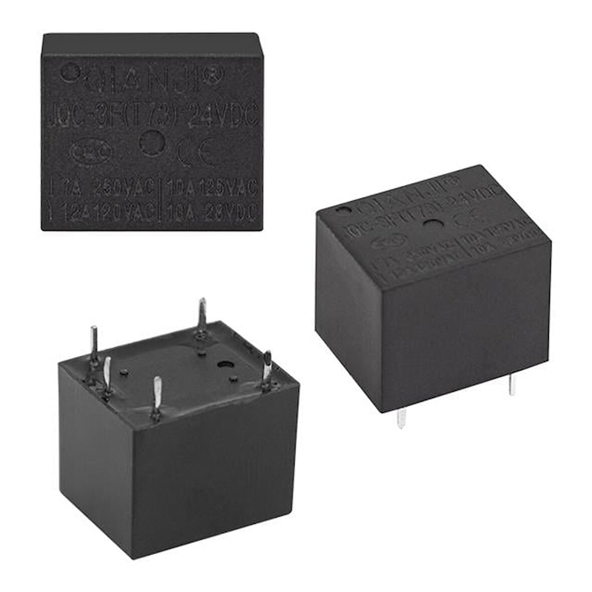 24V Röle Tek Kontak 5 Bacak