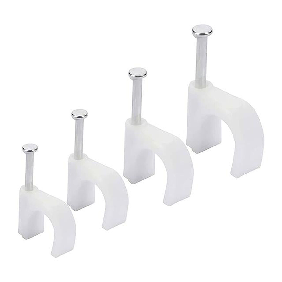 Pm-17654 7 Numara Çelik Çivili 16 Mm Kroşe 4X10 Antigron Kablolar İçin (100'Lü Poşet)